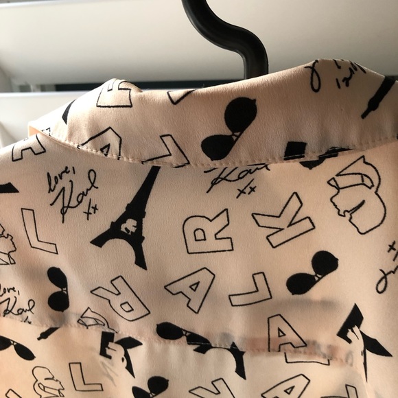 Karl Lagerfield Blouse - Picture 8 of 12